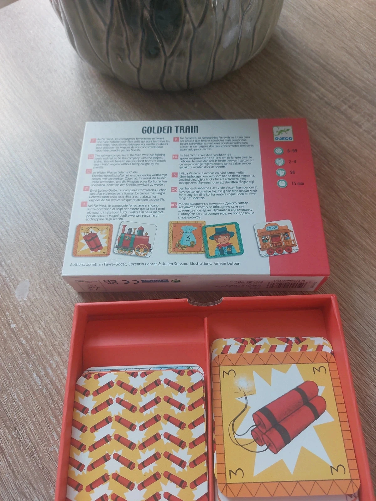 Jeu Djeco Golden Train en état neuf 🌸 – photo 4